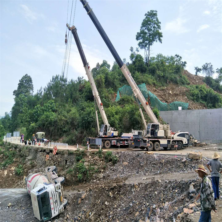 岳阳岳阳24小时应急道路救援吊装吊装现场实拍